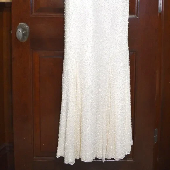 cache white beaded dress Decadent Daze Beaded Mini Dress Chocolate main image 0